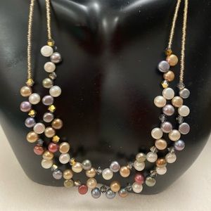 Honora Multi Color Pearls necklace